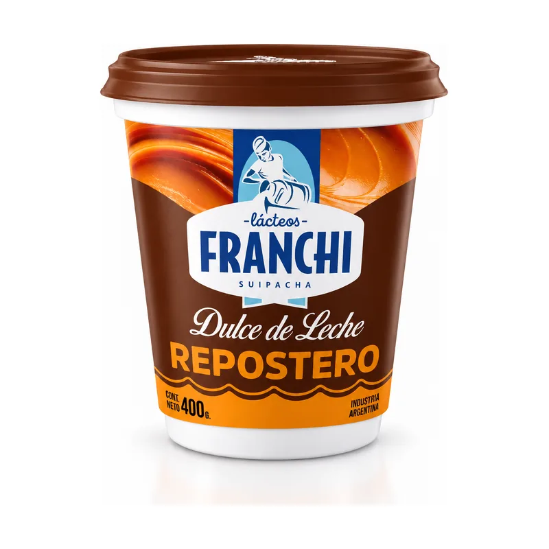 Dulce de Leche Repostero Franchi en pote de 400 g